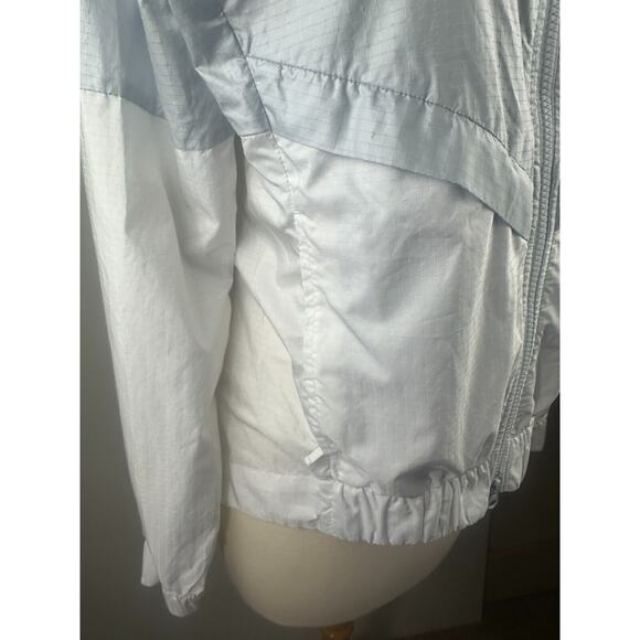 Nike Colorblocked Windrunner Hooded Jacket Pure Platinum White 804947-011 Small - Picture 5 of 16